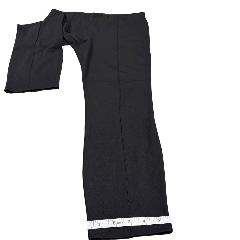The Row Womens Black Slim Pull On Trousers M Seam Detail AA304 Made USA - Picture 10 of 16
